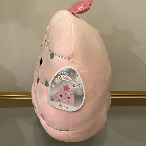 Brand New 12” Squishmallow - Garnet the pink tree - Picture 2 of 4